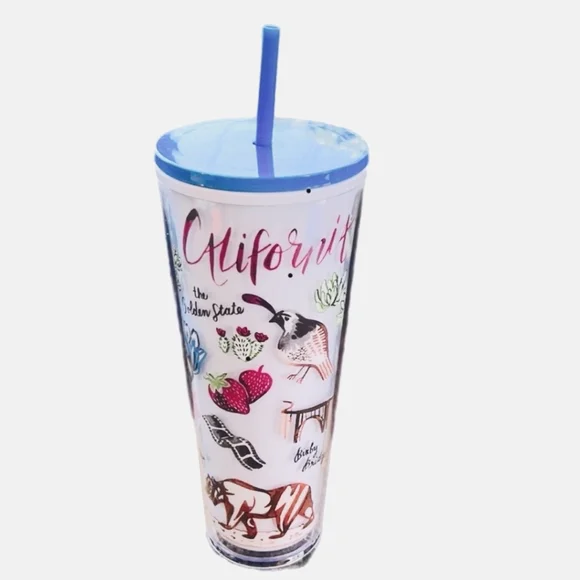 Starbucks | Dining | Nwt Starbucks California 24oz Venti Cold Cup Traveler  Tumbler | Poshmark